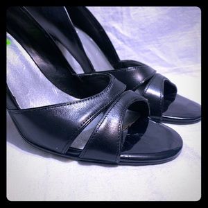 Nine West peep toe heels